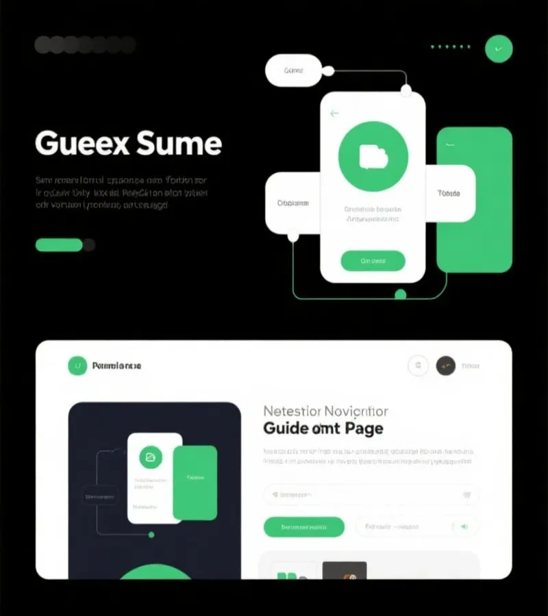 平台模块与导航流程示意